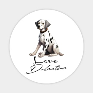 Dalmatian Dog Magnet